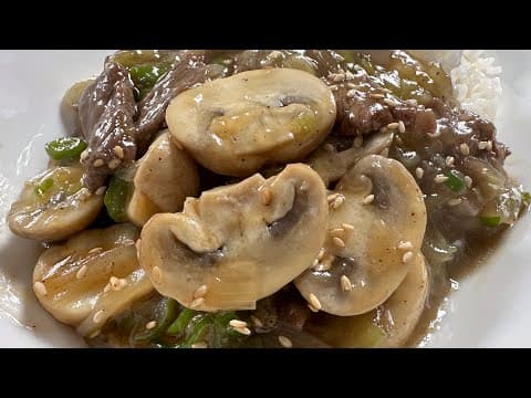 3천원짜리 양송이버섯이 고급 중식요리로💥매일 먹어도 질리지 않는 양송이덮밥✔️반찬이 필요없어요!