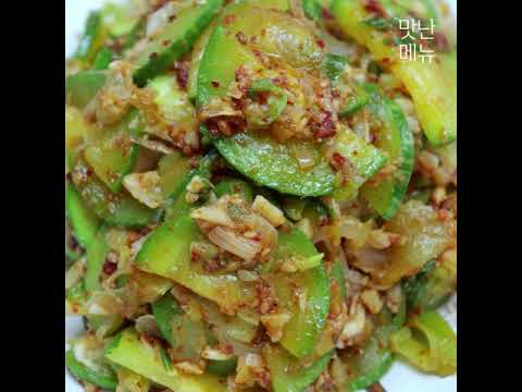 순식간에 사라지는 쉽고 간단한 애호박볶음❗#Shorts