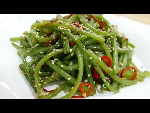 고구마줄기볶음 ( Stir fried Sweet potato stems )