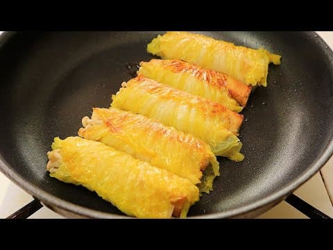 배추와 팽이버섯을 이렇게 드세요! 단백질 가득 영양가득한 한끼식사가 완성됩니다👍