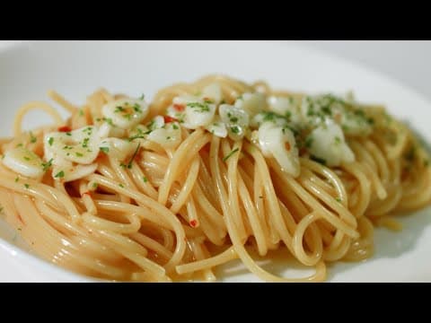 //간단요리//알리오 올리오 스파게티 /원팬 파스타