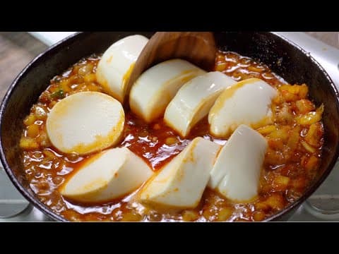 순두부 이렇게 드세요! 밥 슥~슥 비벼먹으면 꿀맛~!!