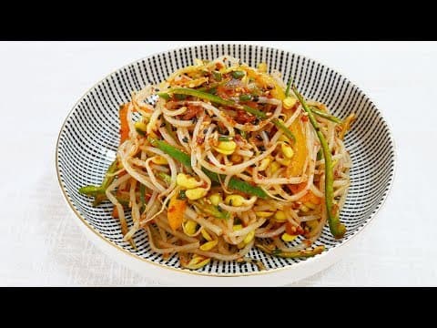 콩나물무침 ( Soybean sprout side dish )