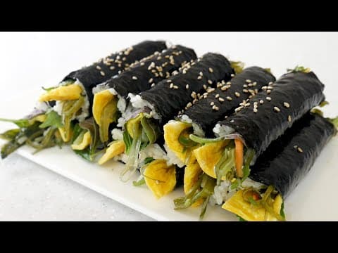 맛있는 꼬마김밥에는 다른 속재료 비밀이?!