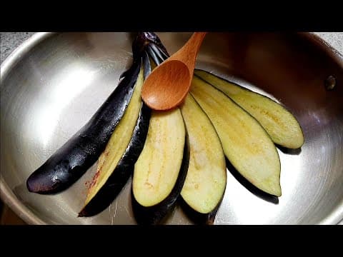 가지 한개로 간단하고 영양 가득한 한끼 식사 해결! 요즘 가지는 볶거나 찌지 말고 이렇게 드세요! 가지 한개의 영양이 통째로 들어간 건강하고 새로운 요리👍