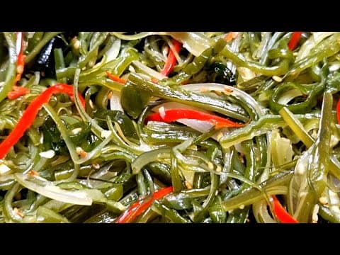 비린내 1도 없는 미역줄기 볶음에 '이걸' 넣으세요 기가 막힙니다