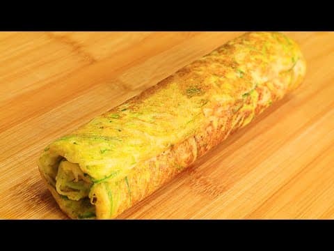 밥대신 애호박을 이렇게 드세요! 담백 고소하고 든든한 한끼가 완성됩니다👍💯