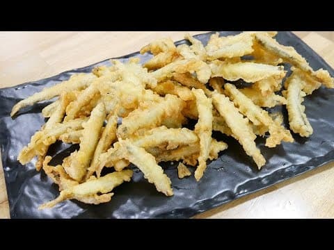 빙어튀김 ( Fried pond smelt )