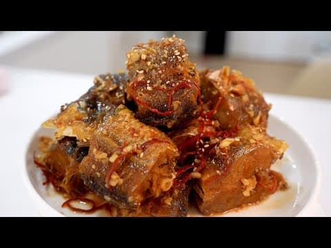 추석음식보다 인기 좋은 명절밑반찬 통으로 졸인 황태조림💯