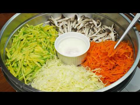 채소를 이렇게 먹었더니 염증이 줄고 피부가 밝아졌어요! 당뇨, 항암, 다이어트에도 좋은 저속노화 식사법! 원팬 야채 채소찜 비빔밥 만들기