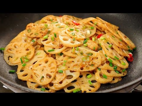 연근은 조리지 마시고 이렇게 드세요! 색다른 맛에 어른 아이 모두 좋아합니다💯👍