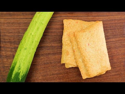 어묵 볶지 마시고 이렇게 드세요! 새로운 어묵 요리 매우 쉽고 맛있습니다❗️👍