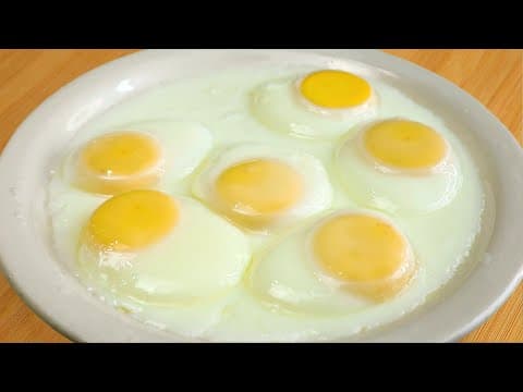 계란을 직접 물에 삶지 마세요! 새롭고 건강한 계란 요리는 이 방법이 최고입니다👍💯