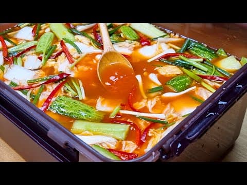 속이 뻥 뚫리는 청량감! 알배추물김치💛