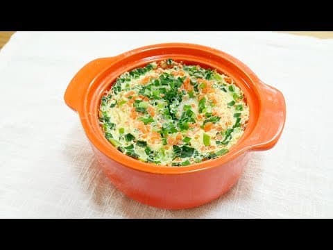 전자렌지로 계란찜 만들기 ( Steamed Eggs )