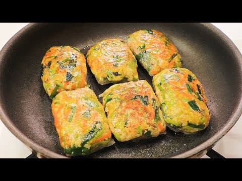 애호박과 두부를 이렇게 드세요! 단백질 가득 든든한 한끼가 완성됩니다👍💯