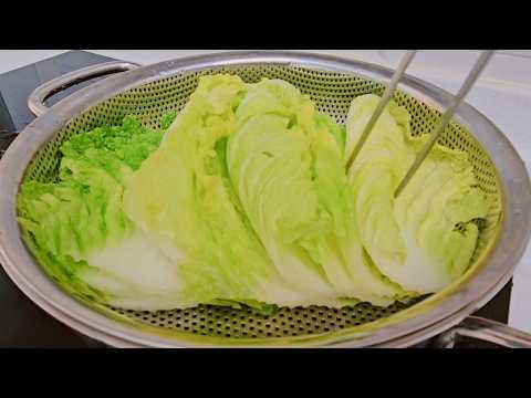 배추는 쪄서 이렇게 드세요!! 뱃살은 빠지고 배추 한통 순삭해요 (ft.배추말이 참치 쌈밥, 참치 쌈장 만드는법)