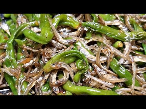 꽈리고추 멸치볶음 정말 맛있게 만드는 비법은 바로 "이것"입니다
