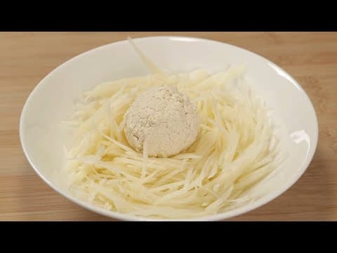 감자 1개 있으면 이렇게 만들어 보세요! 간단하면서 바삭쫄깃 맛도 영양도 최고입니다👍