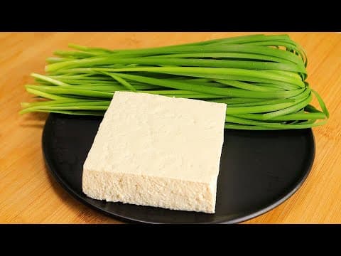 두부와 부추는 이렇게 드세요! 간단하면서 새로운 두부 부추 요리👍💯