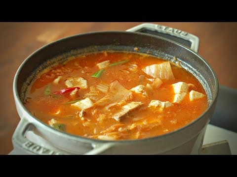 김치찌개는 제발 새로운 방법으로 끓이세요 🙏🏻 너무 맛있어서 기절합니다.