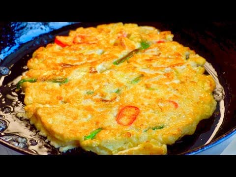 배추 앞으로 이렇게 만들어 드세요~!! 감칠맛이 확도는! 바삭한 부침개! 정말 맛있어요!👍