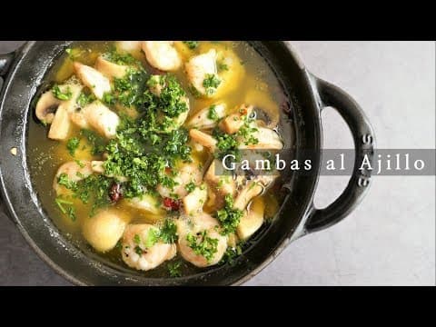 [ASMR] 커피프렌즈 새우 감바스 만들기 (감바스 알 아히요), 키토제닉, 저탄고지, 당질제한 레시피, Ketogenic, LCHF Recipe Gambas al Ajillo