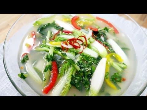시원한 열무물김치 ( Young radish Watery kimchi )