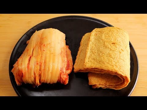 김치와 어묵을 이렇게 드세요! 간단하고 색다른 김치 어묵 요리👍💯