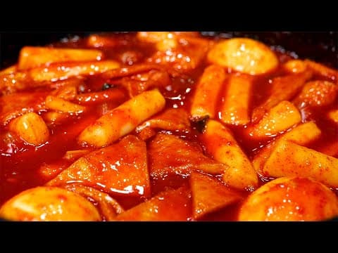 옛날 떡볶이에 '이걸' 넣었더니 대박입니다