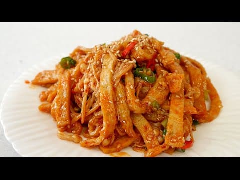 어묵볶음 더 맛있게 드시려면 이것 넣고 볶아주세요!