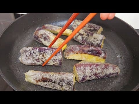 가지 요리를 색다르게 드시고 싶다면 이렇게 드셔보세요!! 반죽없이 고기보다 맛있는 탕수육이 완성됩니다 (ft, 가지 탕수육 소스 만들기)