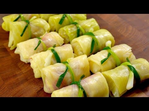 가족들이 정말 좋아하는 영양만점 두부 양배추요리! 건강하고 맛있는 식사😁