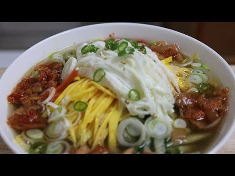 강슆:)잔치국수 만들기 /  지단 많이,많이~ 잔치국수 황금 레시피.!!