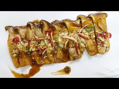 새송이버섯조림 ( Braised King Oyster Mushroom )