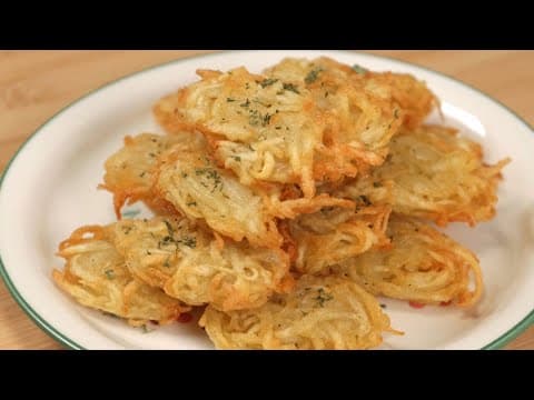 감자 2개만 있으면 이렇게 만들어 보세요! 간단하고 바삭바삭~ 맛은 두배로 정말 맛있어요👍