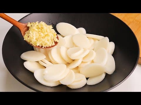 남은 떡국 떡을 이렇게 드세요! 바삭 쫄깃 간단하고 맛있는 떡 요리 3가지👍💯