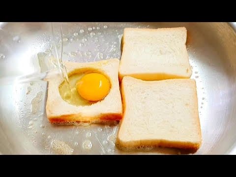 처음 만들어본 토스트가 너무 맛있어서 소개해드려요❗ Egg Toast