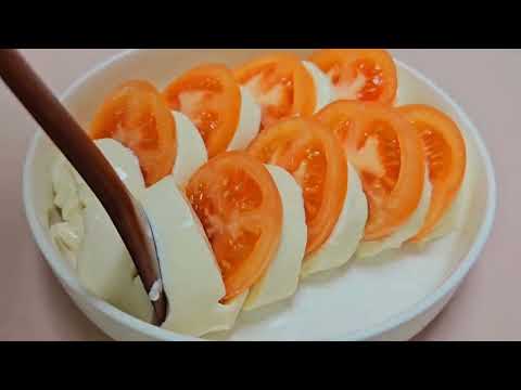 토마토와 순두부는 이렇게 드세요!! 아침 저녁 밥대신 먹어도 든든하고 속도 편안합니다(토마토 순두부 그라탕)