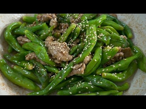 아삭 매콤 꽈리고추 2배 더 맛있게 먹는법💥"OO"과 함께 볶아보세요~💯밥반찬인데 자꾸 손이 가요