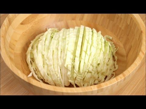 양배추와 라이스페이퍼가 집에 있다면 꼭 해보세요! 만들면 순식간에 사라지는 양배추요리