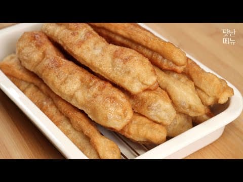 콜라를 부으세요! 간단하면서 10배 더 맛있는 츄러스 만들기 | 간식추천👍