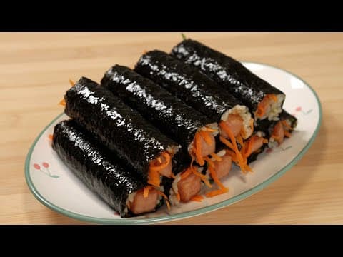 스팸이 있다면 당장 꺼내세요! 쉽고 맛있어서 눈 깜짝할 사이에 사라집니다