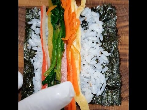 순삭 꼬마김밥  How to make Korean Gimbap