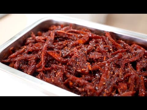 1년 보관도 가능한 황태채장아찌❗ 💥미리 만들어두셨다가 추석 밑반찬으로 추천드려요💥