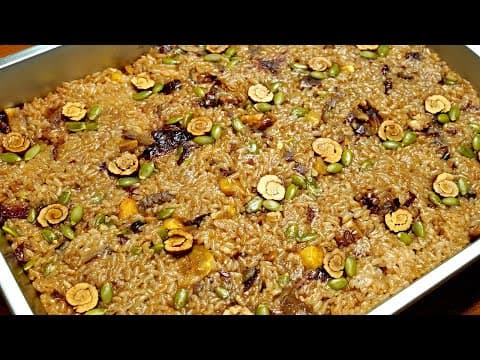 약식 복잡하게 하지 마세요! 너무 달거나 짜지 않은 약밥 황금레시피 공개합니다~ 전기 압력밥솥 약밥 만드는법