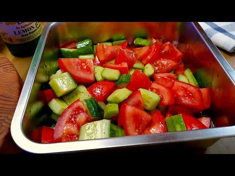 아침대신 토마토는 '이것'과 함께 드세요! 효능이 2배 올라갑니다! 갱년기에 좋은 10분만에 간단하고 맛있는 아침식사 레시피👍다이어트 식단