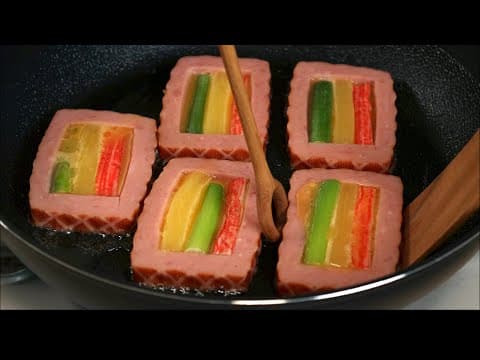 더이상 이쑤시개를 끼우지 마세요!😊예쁘고 깔끔한 꼬치전 만들기👍 Korean jeon