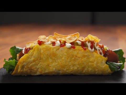 빵 없이 핫도그 만들기?! ::  NO 밀가루 :: 양배추 핫도그