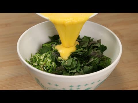 깻잎에 계란을 부어 이렇게 만들어보세요! 간단하고 든든한 한끼로 최고입니다👍🏻